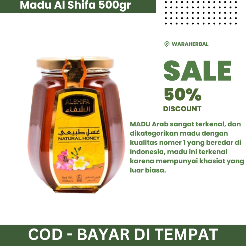 

PAKET MADU ALSHIFA 500 GRAM NATURAL HOINEY MADU HERBAL MURNI MADU ASLI BERKHASIAT ASLI