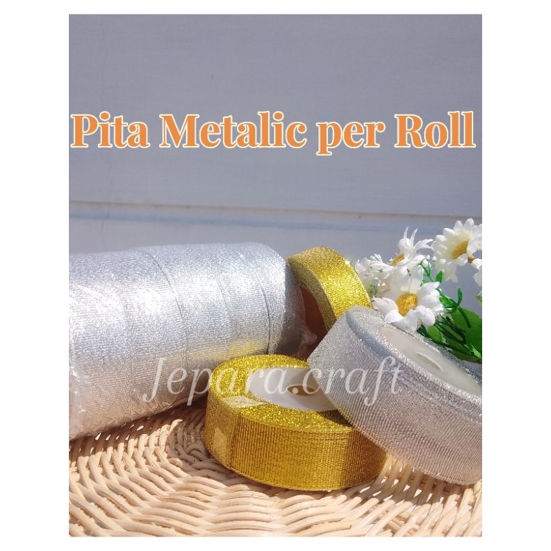 

Pita Hias / Pita Metalic Per Roll