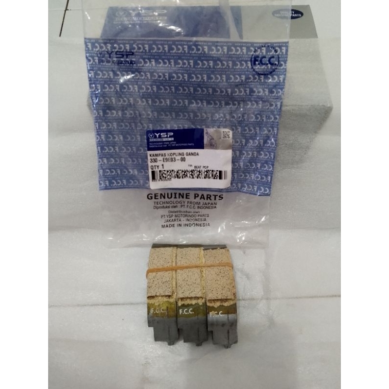 Kampas ganda K44 only original FCC Beat Pop K44