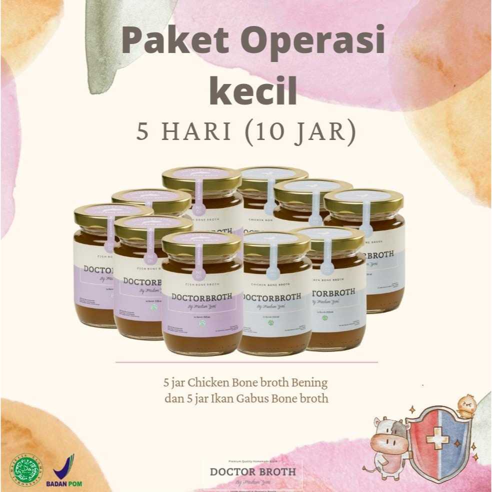 

Doctor Broth - Paket Operasi Recovery 5 Hari (10 Jar)