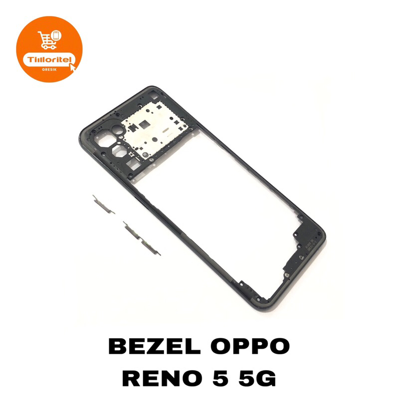 BEZEL OPPO RENO 5 5G / HOUSING CASING TUTUP MESIN