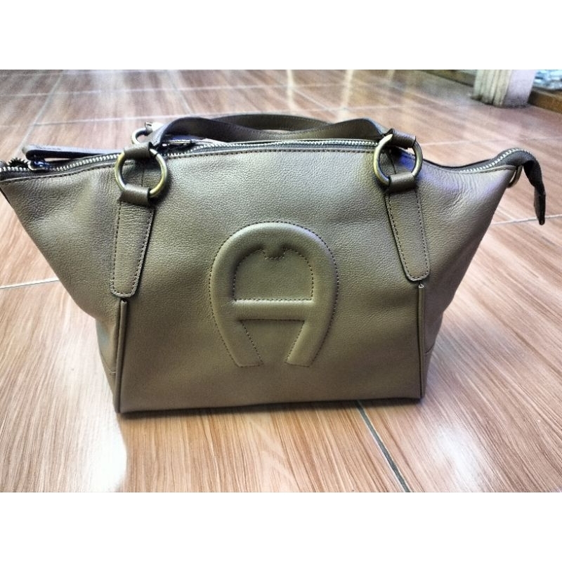 Tas Aigner Kulit Asli