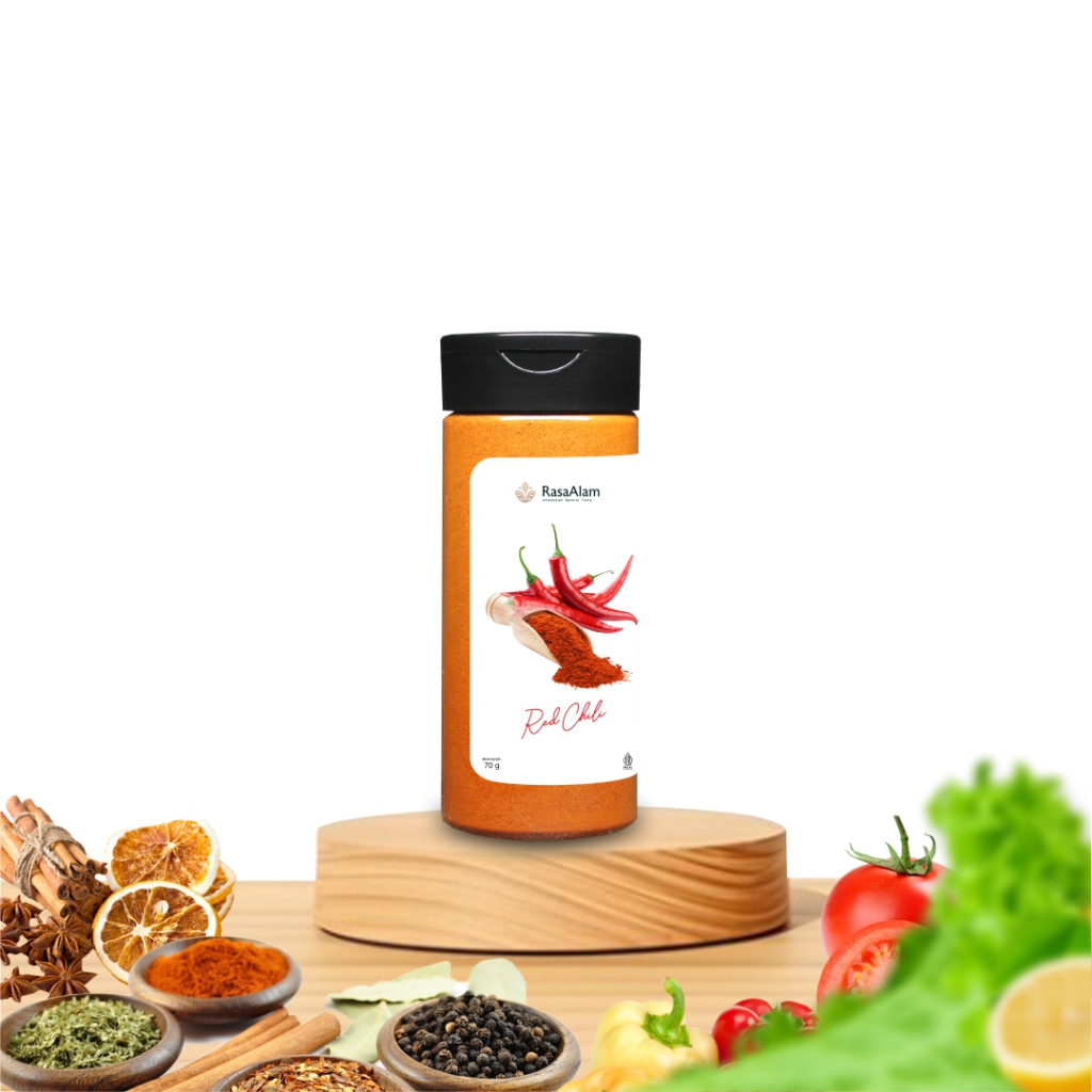 

Cabai Bubuk 70g Rasa Alam