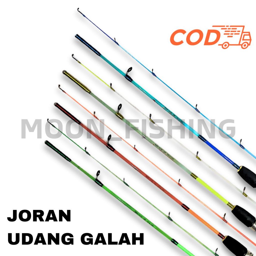 Joran Pancing Lentur Sambung 2 SILVER Udang Galah