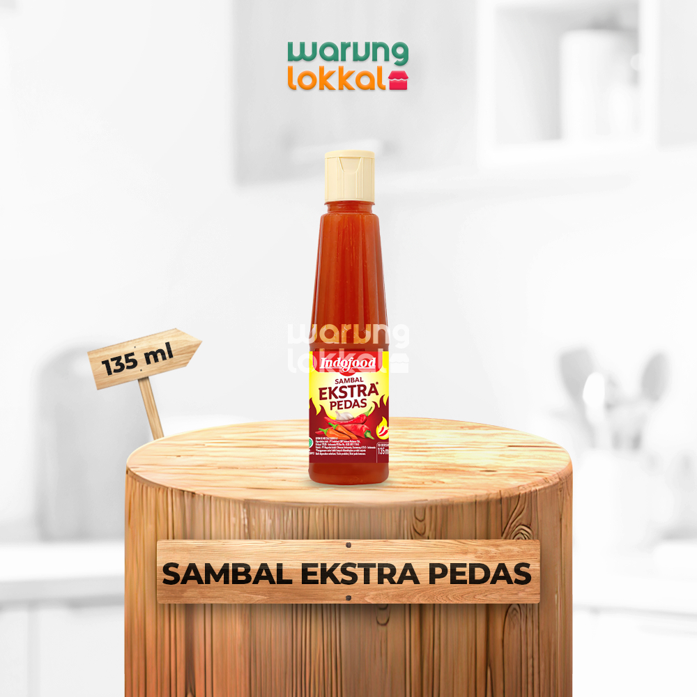 

Indofood Sambal Ekstra Pedas 135ml - Warung Lokkal