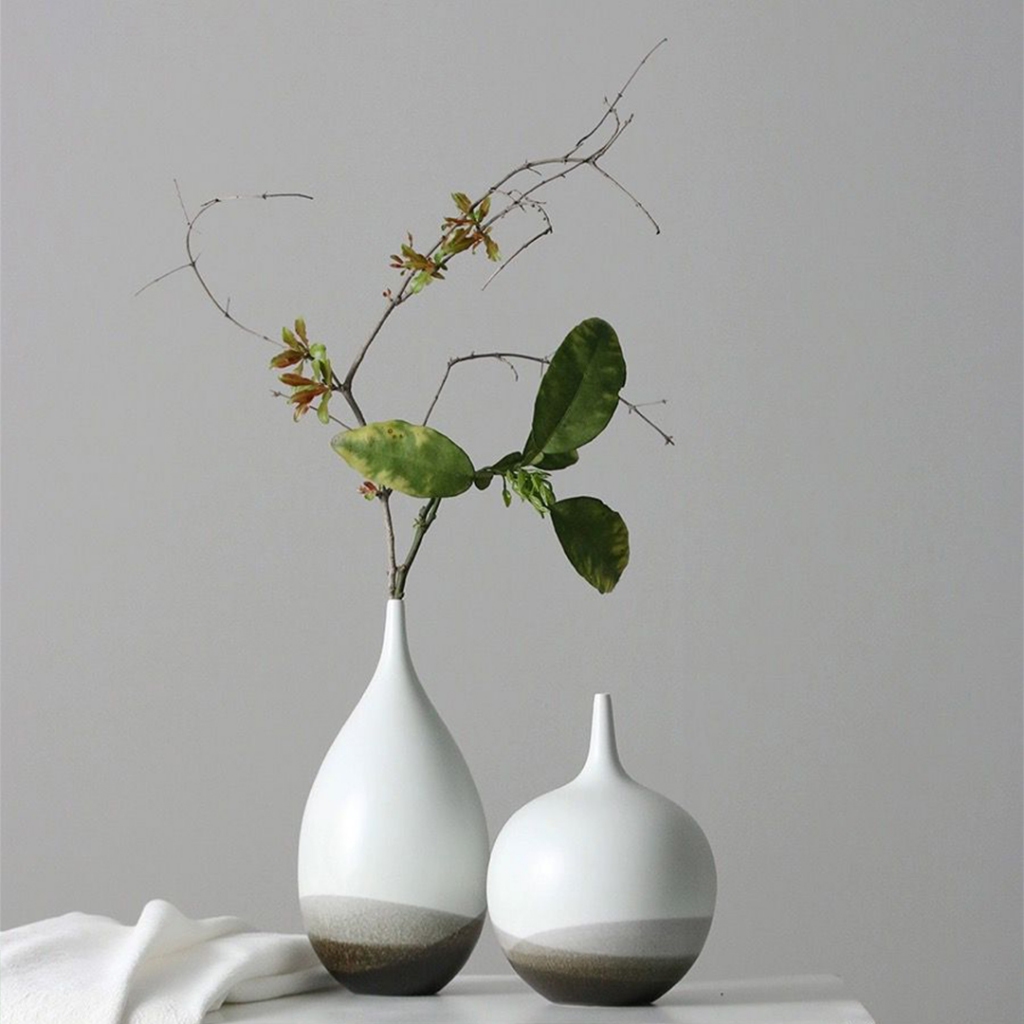 Pajangan Meja Dekorasi Rumah / Guci Vase Keramik 73