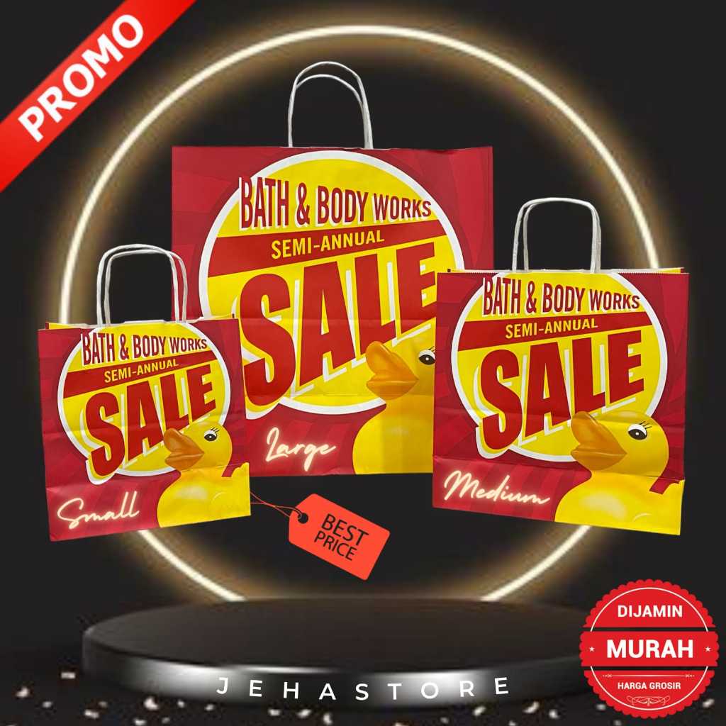 

[ PAPERBAG ] Bath & Body Works ( BBW ) - Shopping Bag