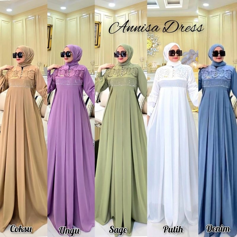 GAMIS CERUTY ANISA DRESS (TA)