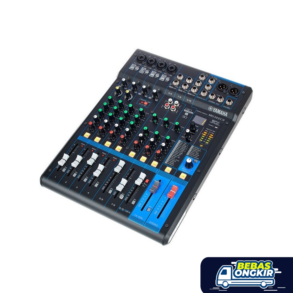 Mixer Yamaha MG10XUF / MG10-XUF / MG 10 XUF / 10 Channel Analog Mixer
