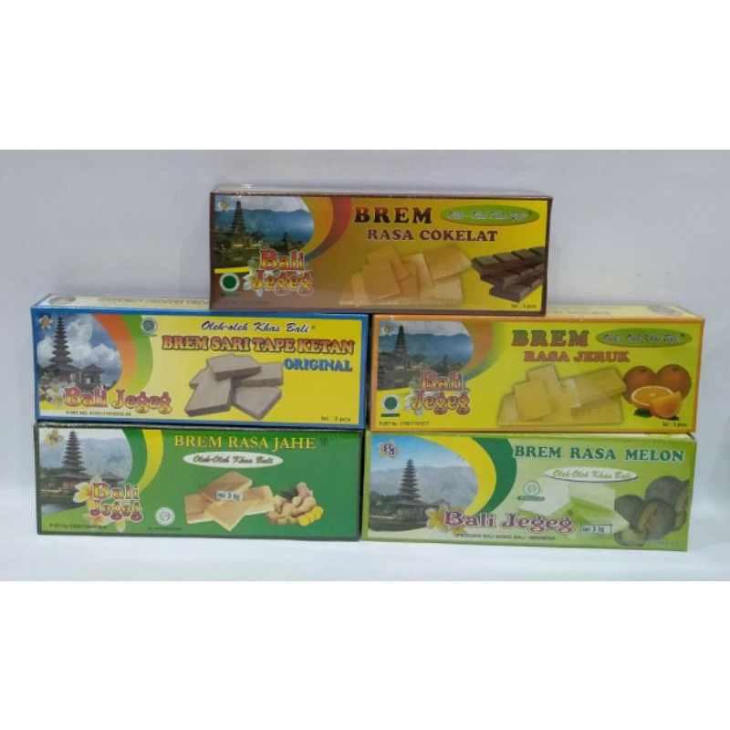 

Brem Rasa Bali Jegeg Khas Bali Isi 3 Pcs 100gr