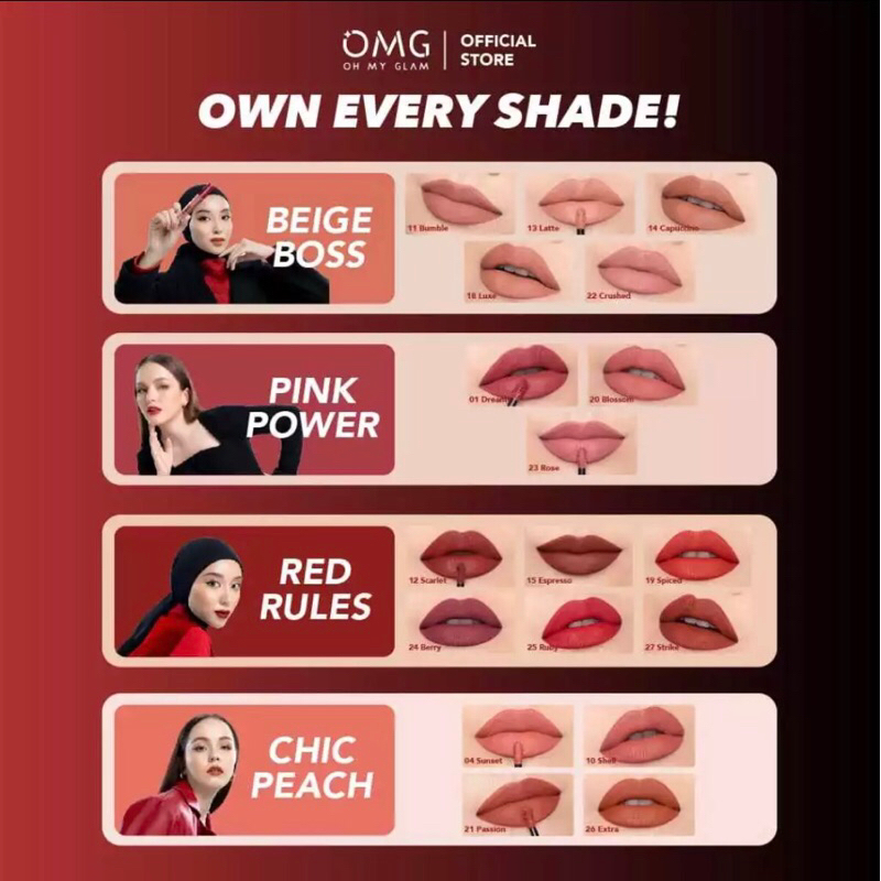 OMG Lip Cream | OMG Lip Tint