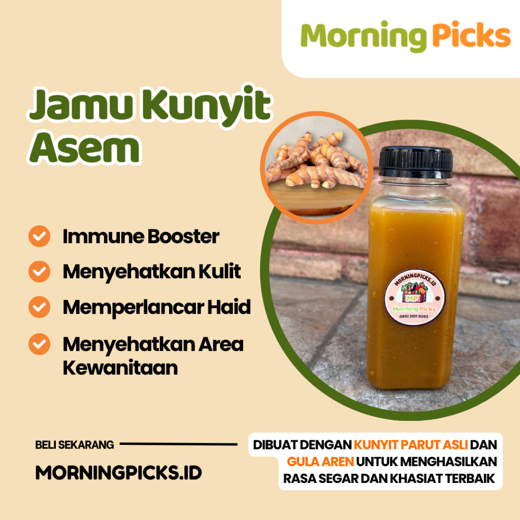 

Jamu Kunyit Asem Morning Picks
