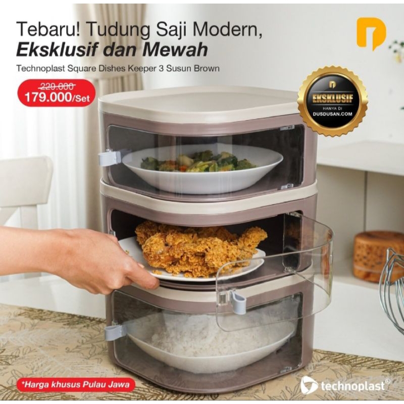 tudung saji / dishes keeper technoplast