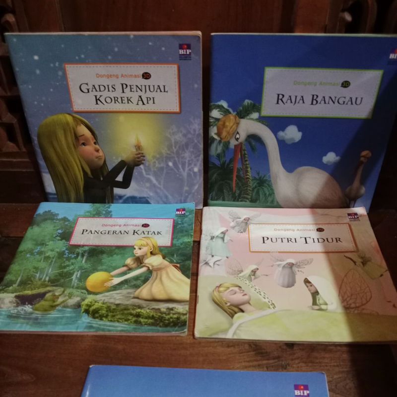 DONGENG ANIMASI 3D - BUKU ANAK