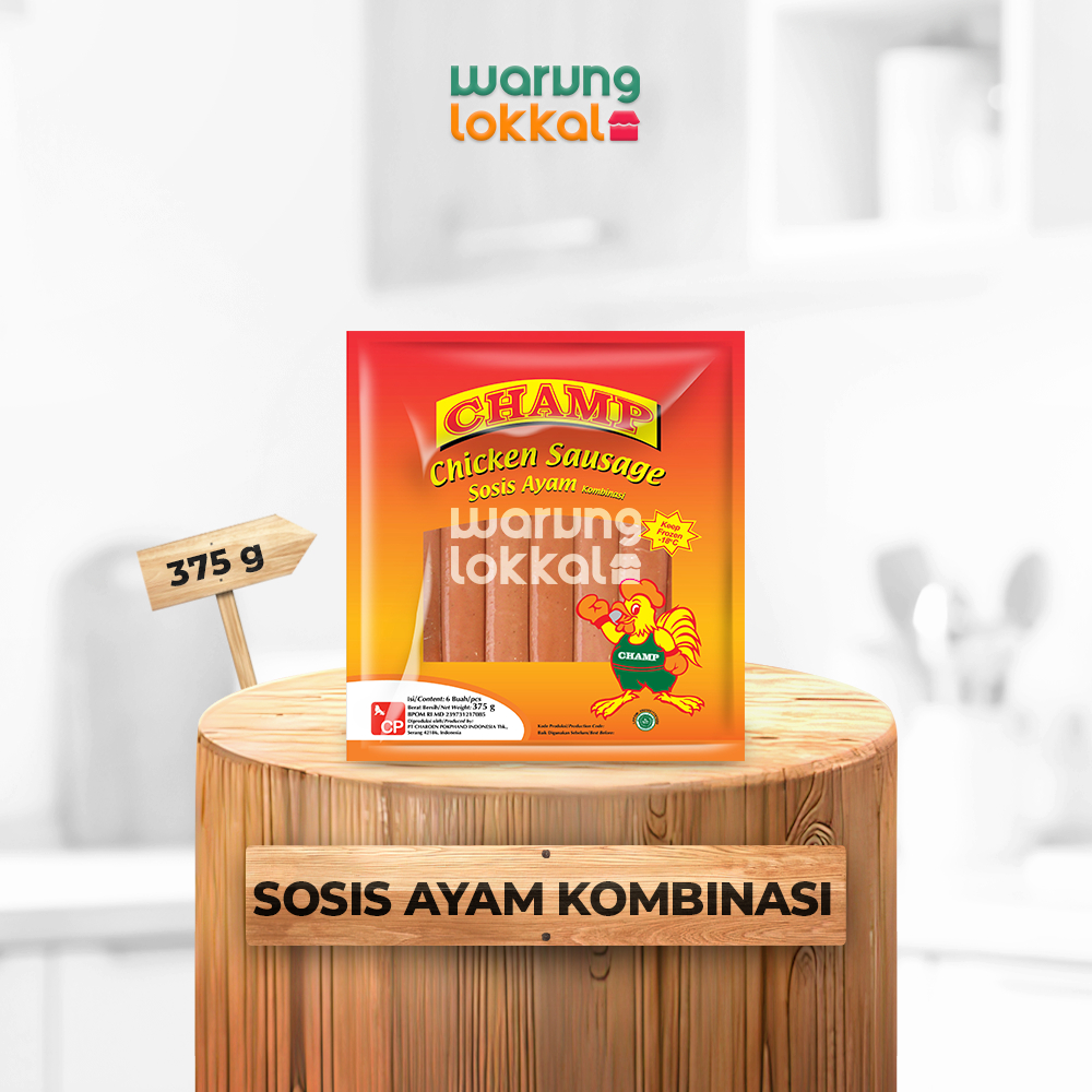 

Champ Sosis Ayam Kombinasi 375g - Warung Lokkal