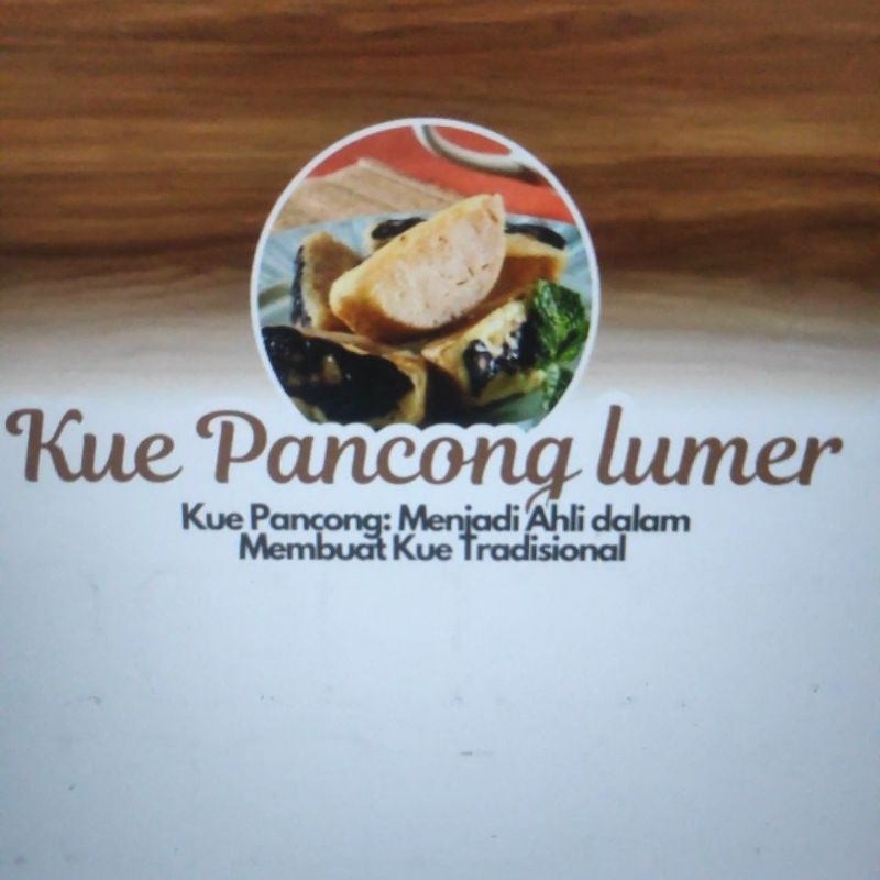 

Kue pancong lumer