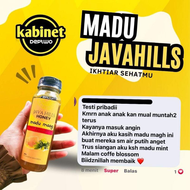 

madu maag javahills honey
