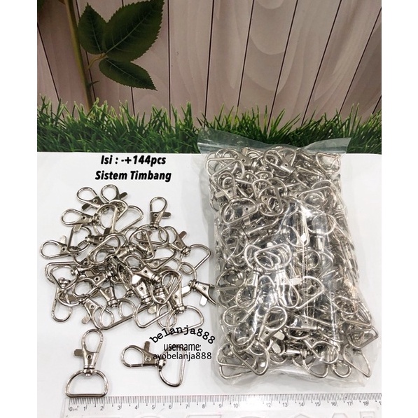 

Cantelan tali id card 2cmKew Kew gantungan pengait tali 2cm KODE A4H8