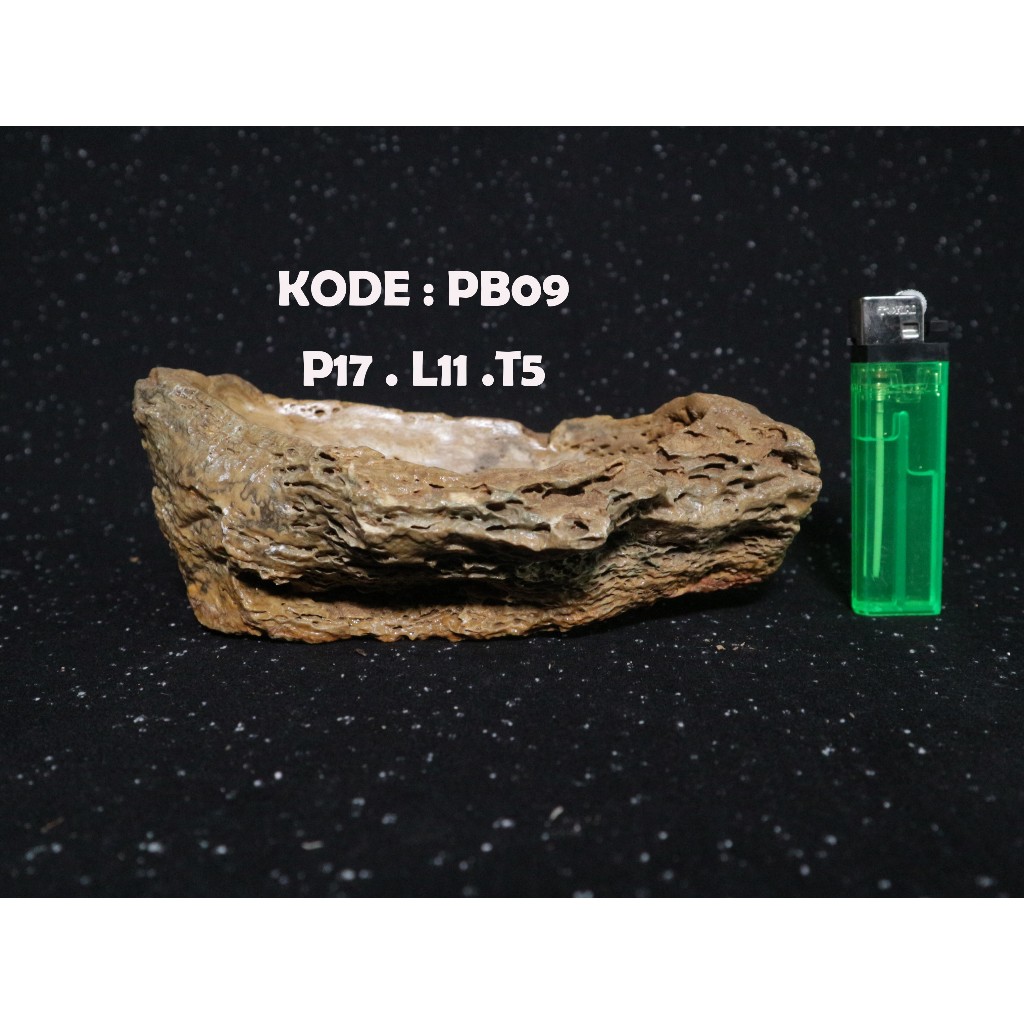 POT BONSAI BAHAN BATU (PB09)