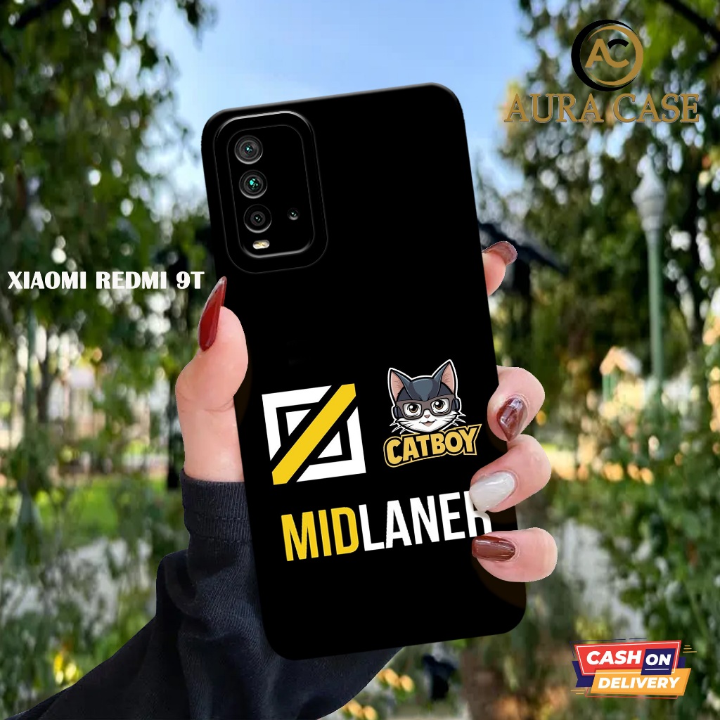 AURA CASE - Softcase XIAOMI REDMI 9T - GAMING Case - Case XIAOMI REDMI 9T - Casing Hp XIAOMI REDMI 9
