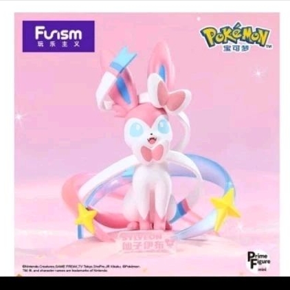 FIGUR POKEMON PRIME SYLVEON MINI 45768 [ORIGINAL FUNISM]