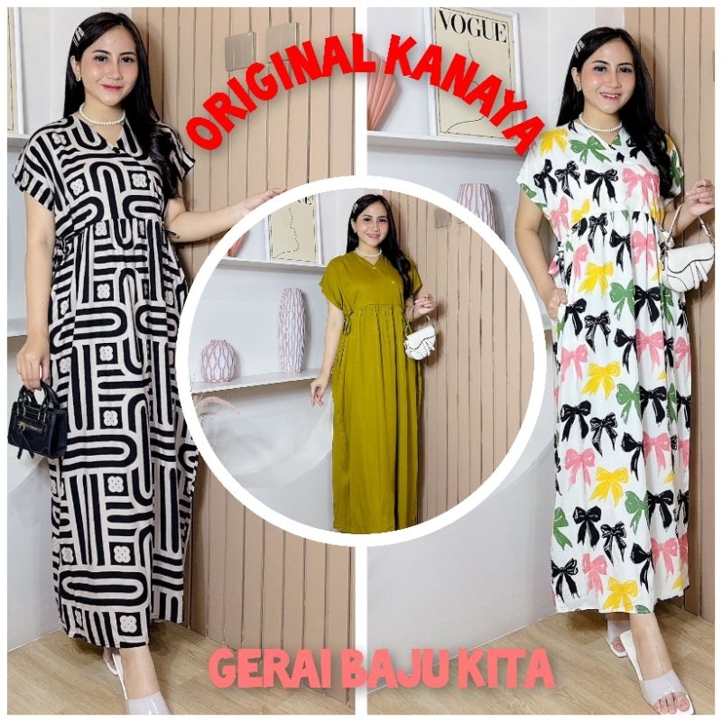 DASTER KIMONO KANAYA/DRESS KIMONO/DASTER KANAYA/HOMEDRESS/DAILYWEAR KANAYA/DASTER CANTIK/DASTER GEME