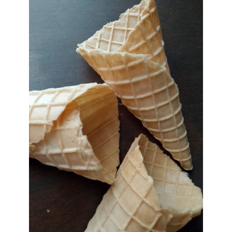 

Waffle Classic Cone Ice Cream Isi 1 pack 10 pcs