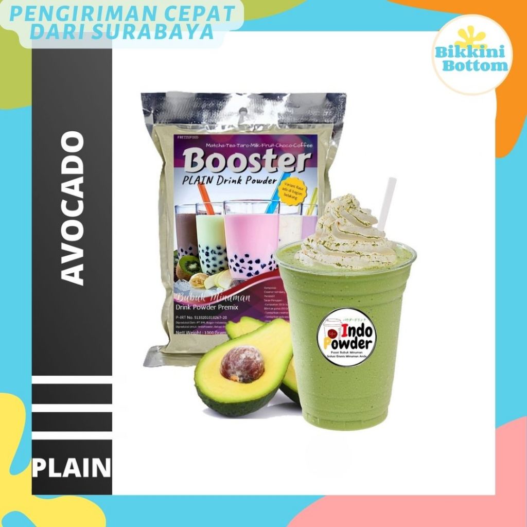 

Bubuk Minuman AVOCADO 1KG PLAIN / Powder ALPUKAT 1KG / Bubuk AVOCADO INDOPOWDER BOOSTER PLAIN
