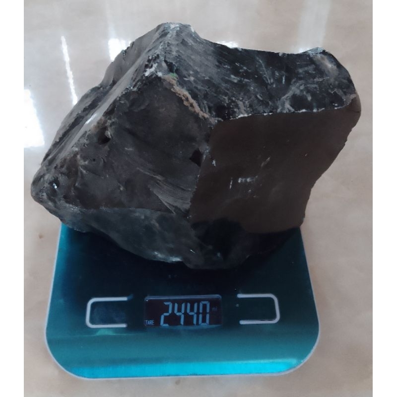 Batu Obsidian Bahan Hitam 2