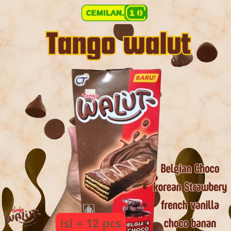 

Tango Walut Coklat 1 box Isi 12pcs