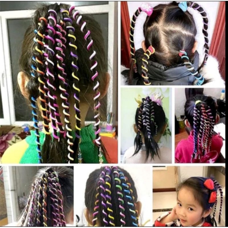 IKAT RAMBUT SPIRAL/KEPANG RAMBUT GIMBAL/ALAT KRITING RAMBUT