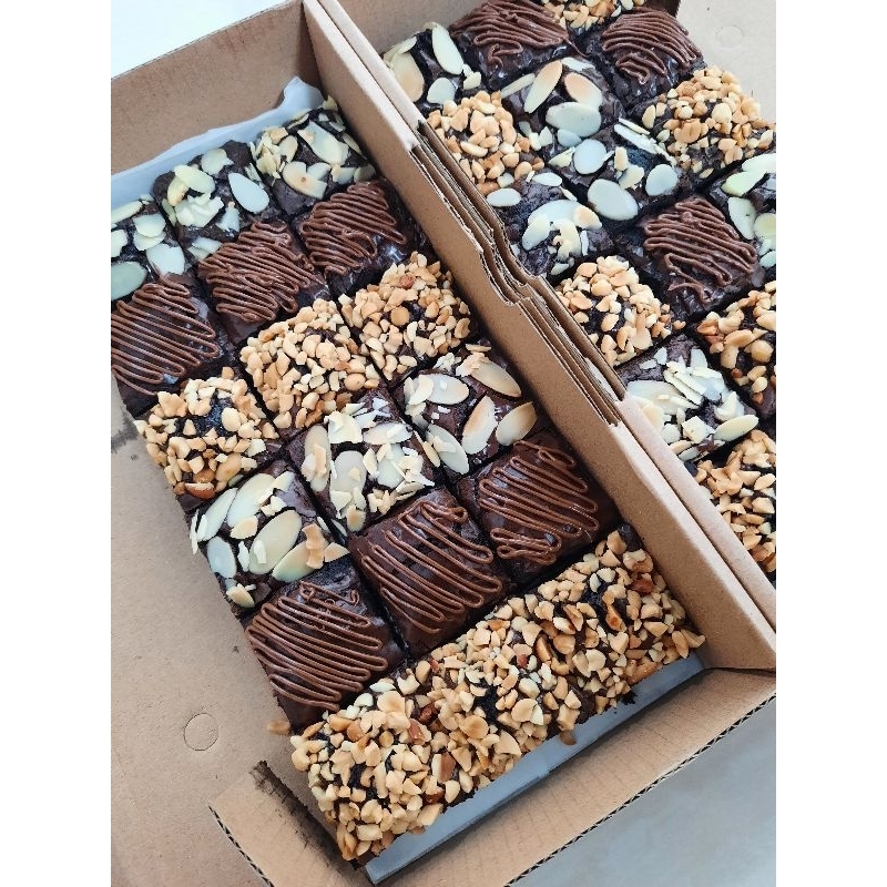 

Brownies Panggang / Fudgy Brownies / Brownies sekat