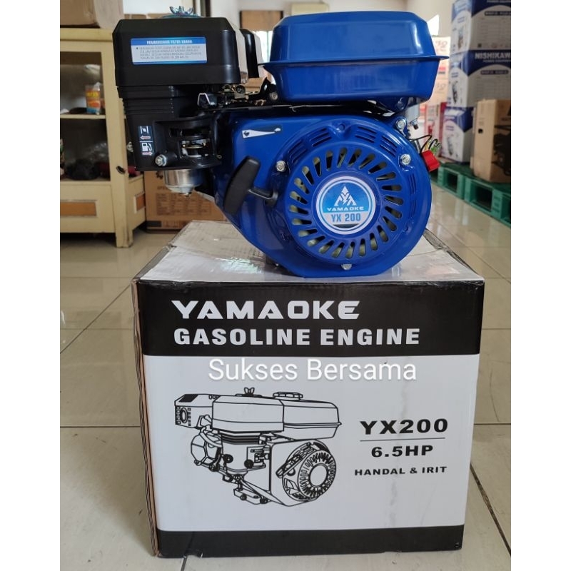 Engine/Mesin Penggerak Bensin Yamaoke Imoto Gx-200(6,5pk)
