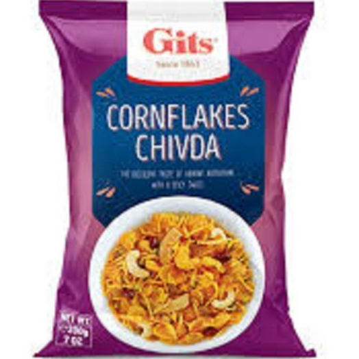 

CORNFLAKES CHIVDA GITS 200G / Namkeen / Indian Snacks