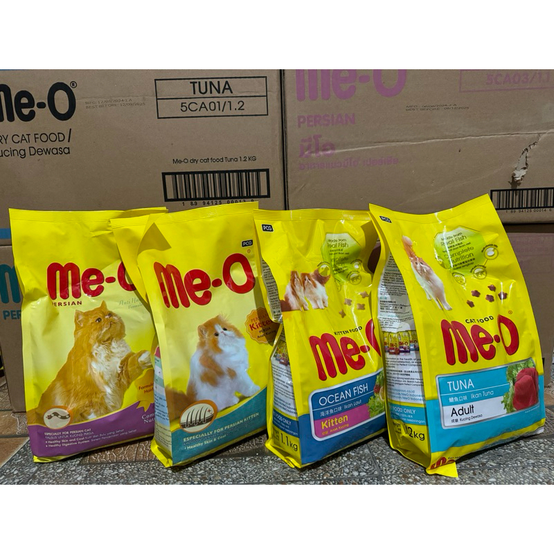 MEO DRY FOOD ADULT 1.2 KG - MEO DRY FOOD KITTEN 1.1 KG - MEO KITTEN PERSIAN 1.1 KG - MEO ADULT PERSI