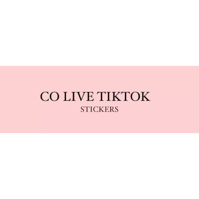 

CO LIVE STICKERS