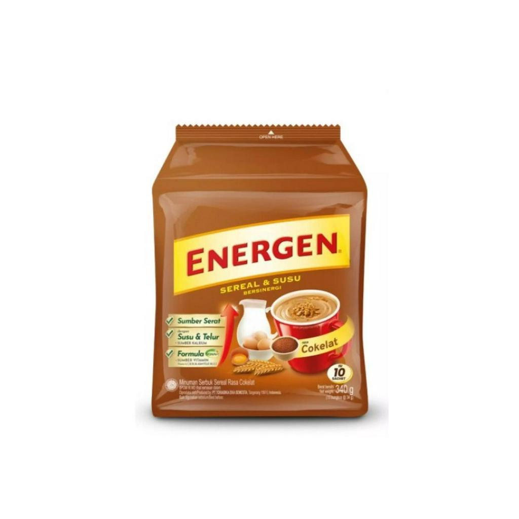 

Energen Sereal isi 10 sachet @ 35 gr rasa kacang hijau/coklat/kurma