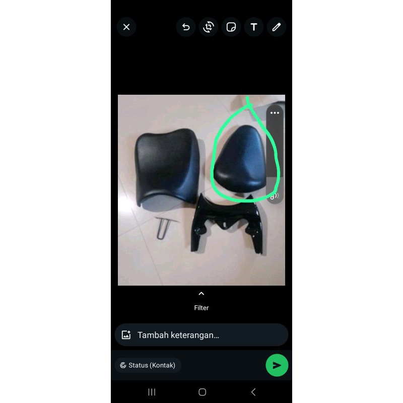 jok belakang aja stelan jok pisah byson