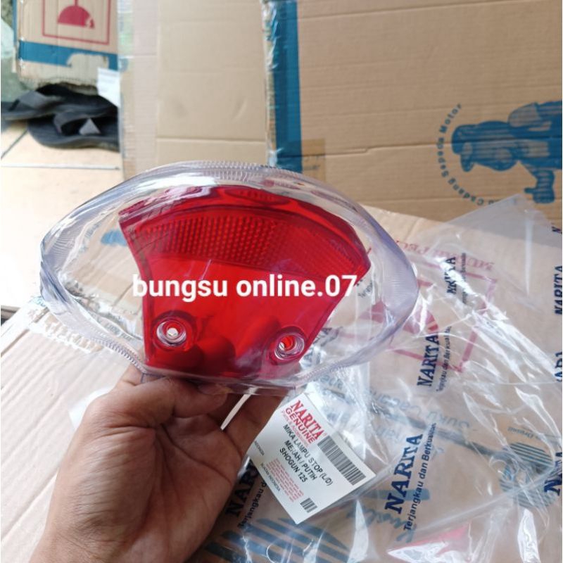 KACA MIKA LAMPU STOP BELAKANG SHOGUN 125 LAMA SHOGUN R SHOGUN SP 125 LAMA
