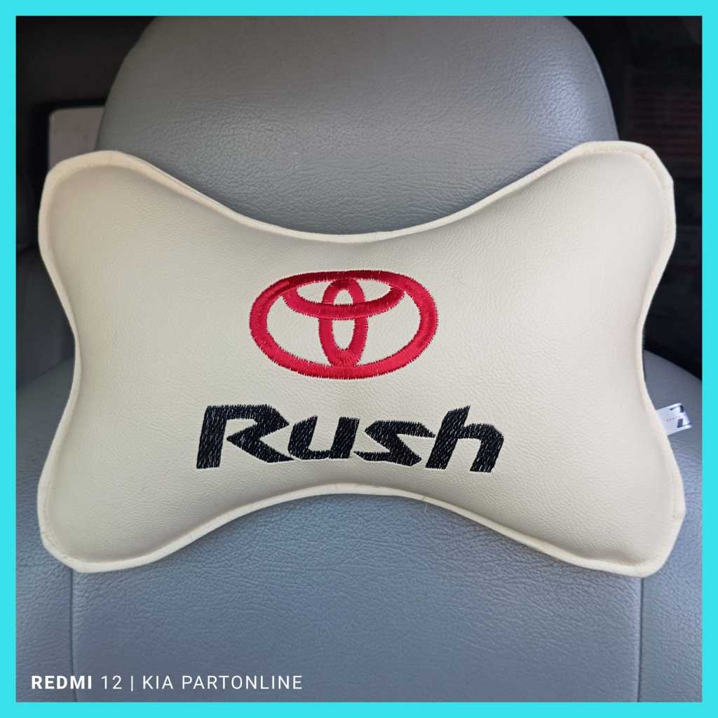 Bantal mobil headrest carseat toyota rush kulit Rush gr sport