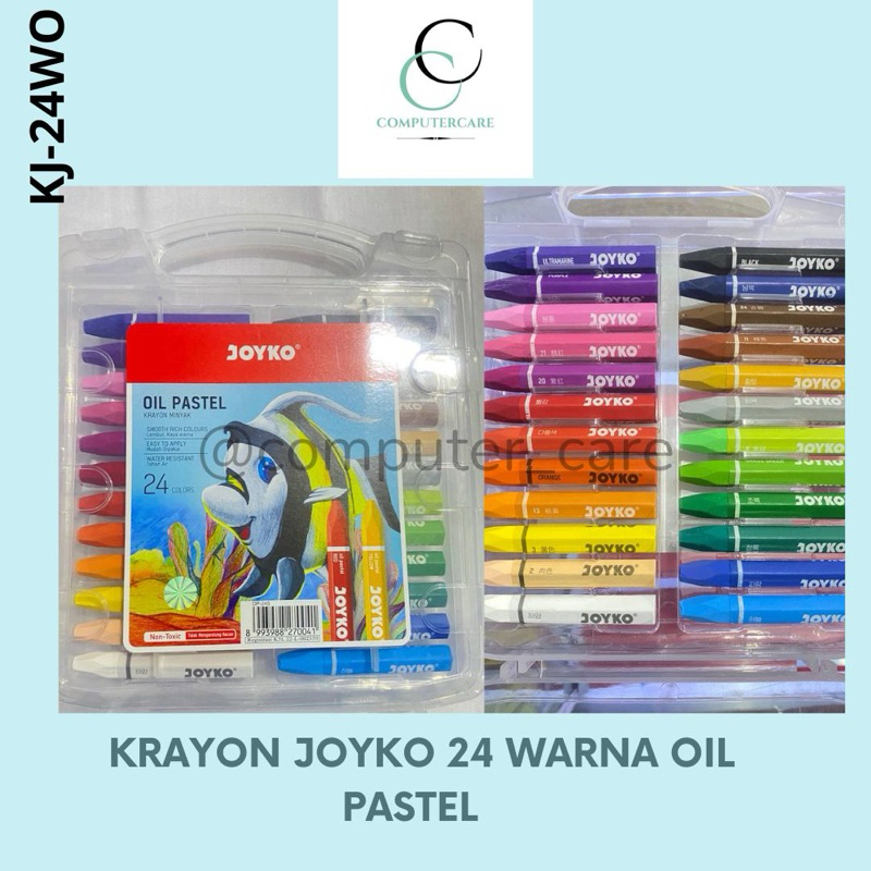 

KRAYON CRAYON JOYKO MINYAK OIL PASTEL 24 warna