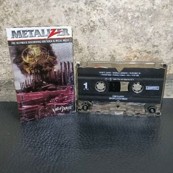 kaset pita Obituary VG Indo Pressing kaset death metal