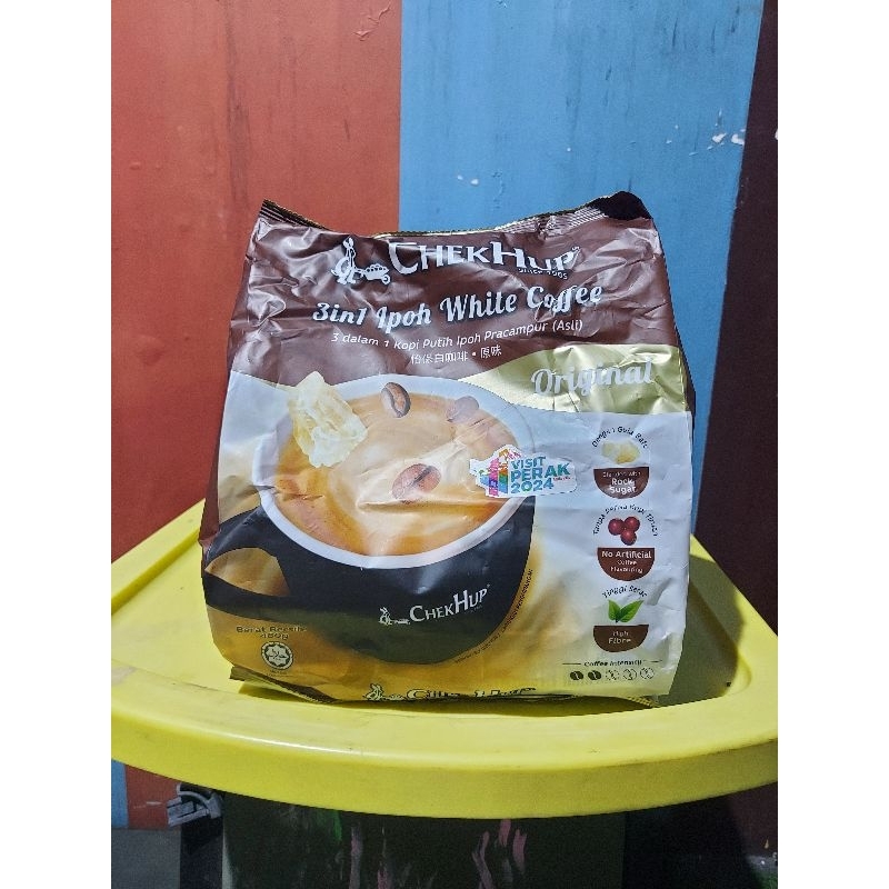 

Chek Hup Ipoh Original (12x40gram) Chekhup 3in1 Ipoh White Coffee