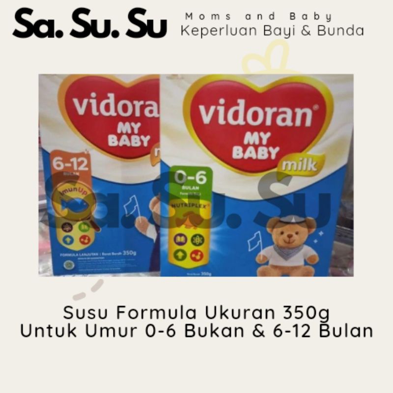 Vidoran 0-6 bulan dan 6-12 bulan 350g
