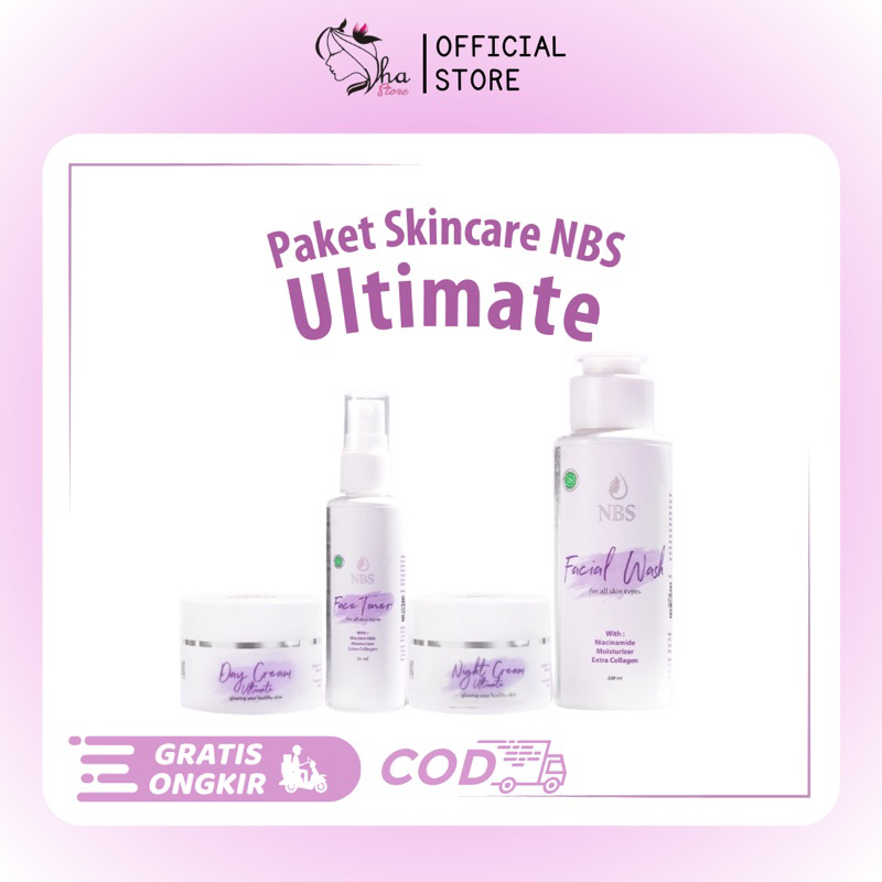 Nbs skincare ultimate whitening brightening ori