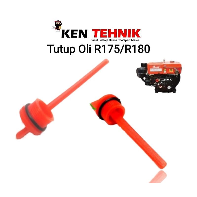 Tutup Oli Mesin Diesel Dongfeng R175 R180 R185 / Stik Oli