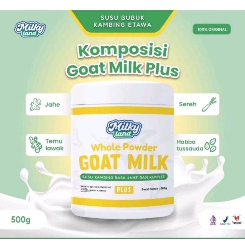 Promo Whole Powder Goat Milk Kemasan 500 Gram