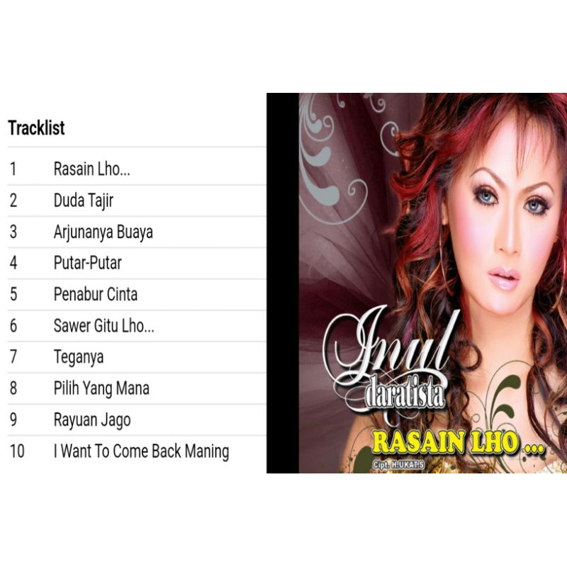 inul daratista cd album rasain lho 2008