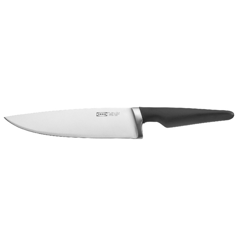 BURUAN SERBU Vorda pisau masak hitam 2 cm pisau serbaguna