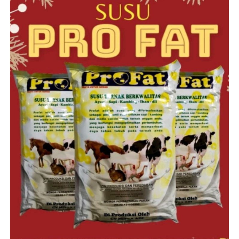 PROFAT SUSU UNTUK HEWAN PENGGANTI SUSU INDUK/UNTUK PENGGEMUKAN TERNAK sapi kambing